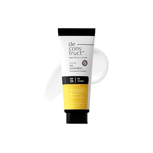 Deconstruct Gel Sunscreen for Oily skin SPF 50 PA++++ 50gm