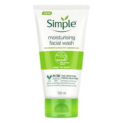Simple Kind To Skin Moisturising Facial Wash, 150 ml