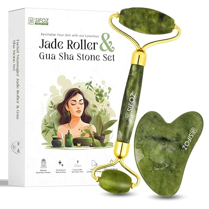 Rose Quartz Gua Sha Facial Massage Tool