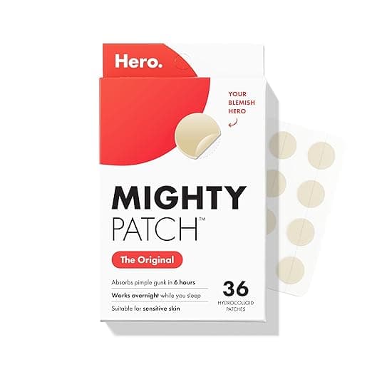 Mighty Patch Hero Cosmetics Patches Hydrocolloid (36 Patches)